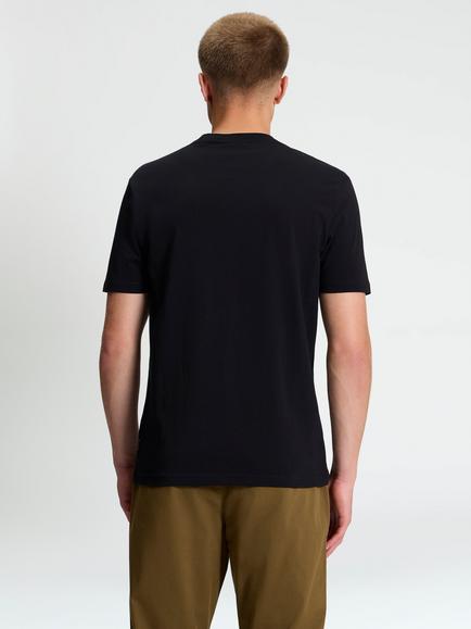 Ben Sherman Guitar Sig Cotton Graphic T-Shirt, Black/Multi - view 2, Black/Multi