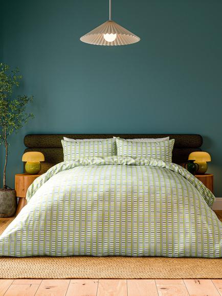 Scion Charnwood Duvet Cover Set - view 2, Green