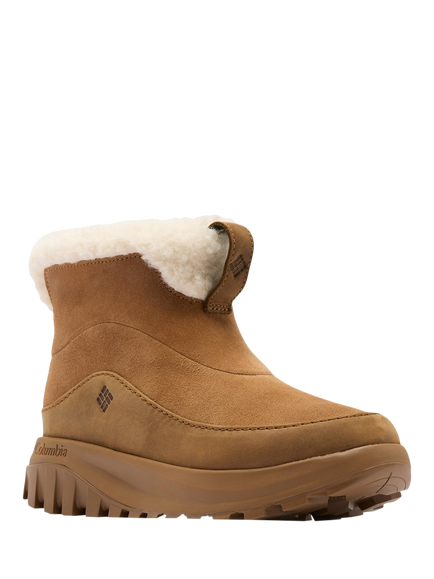 Columbia Snowtrot Ease Suede Ankle Boots, Light Brown - view 2, Light Brown