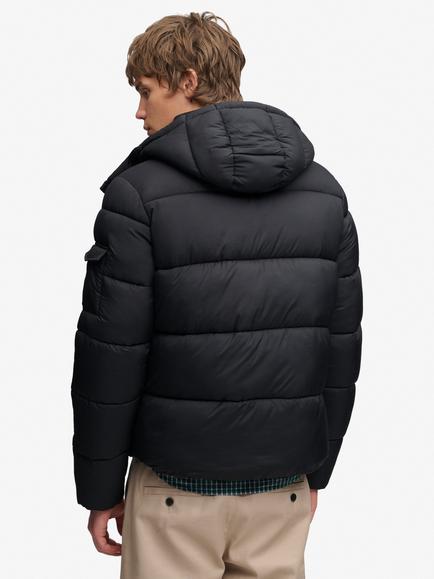 Superdry Ripstop Puffer Jacket, Black - view 2, Black