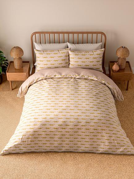 Scion Mr Fox Duvet Cover Set, Blush