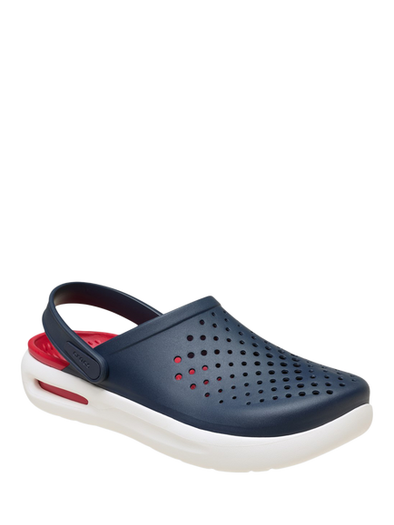 Crocs InMotion Clogs, Navy/Multi - view 2, Navy/Multi