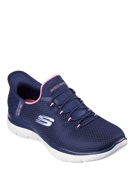Skechers Hands Free Slip-ins Summits Diamond Dream, Navy - view 2, Navy