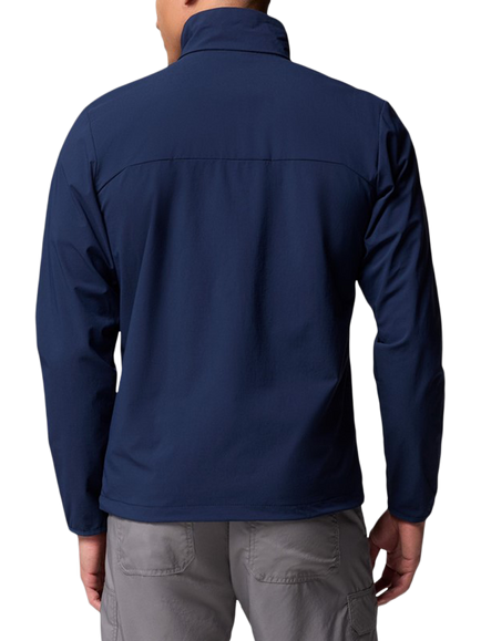 Columbia Heather Canyon II Zip Through Jacket, Collegiate Navy - view 2, Collegiate Navy