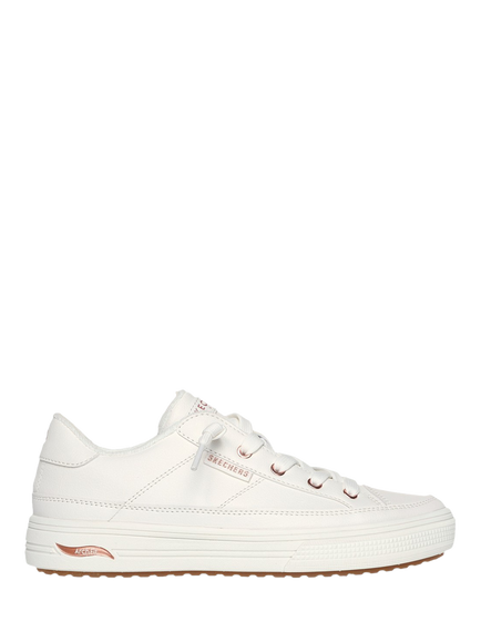 Skechers Street Arch Fit Arcade On My Way Trainers, White, White