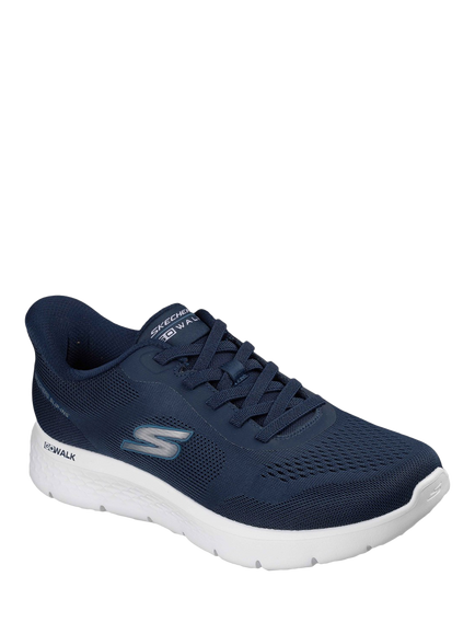 Skechers Hands Free Slip-Ins GO WALK Flex Trainers, Navy - view 2, Navy