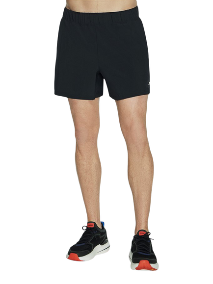 Skechers Apparel Razor 5 Inch Shorts, Black, Black