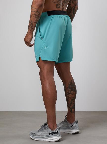 Gym King Energise 5" Shorts, Urban Teal - view 2, Urban Teal