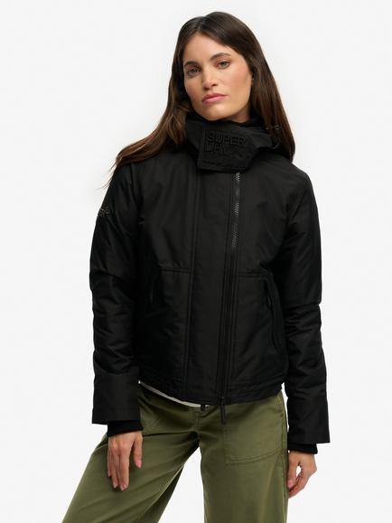 Superdry Hooded Arctic Windcheater Jacket, Black, Black