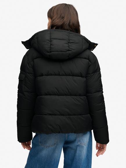 Superdry Premium Ripstop Puffer Jacket, Black - view 2, Black
