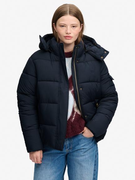 Superdry Premium Ripstop Puffer Jacket, Eclipse Navy