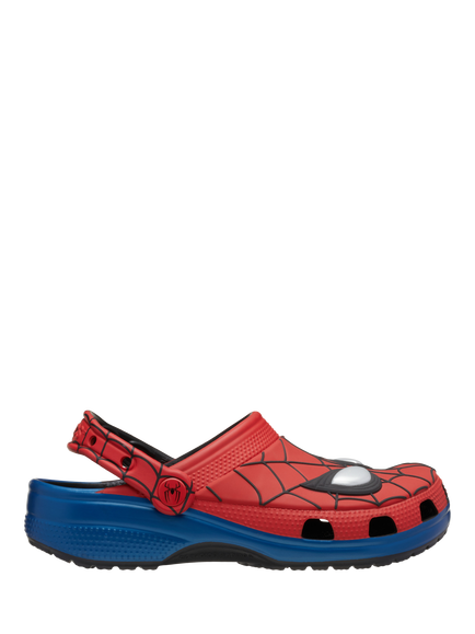 Crocs Kids' Spiderman Clogs, Red/Navy, Red/Navy