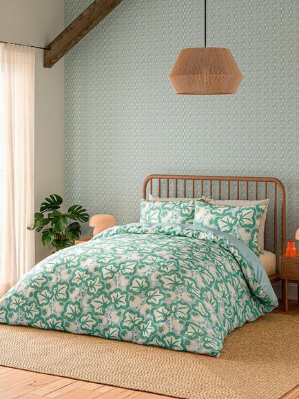 Scion Poppy Pod Duvet Cover Set, Multi - view 2, Multi