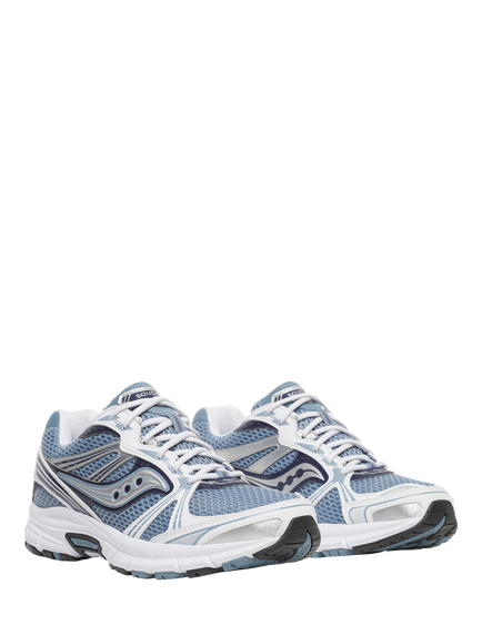 Saucony Grid Legacy Lace Up Trainers, Windward/ White - view 2, Windward/ White
