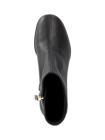 Dune London Pyro Leather Ankle Boots - view 2, Black