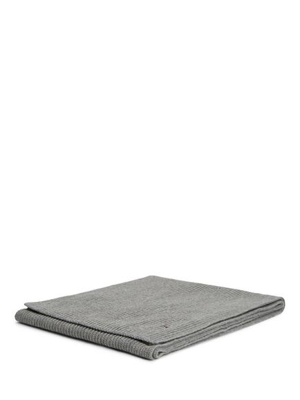 Tommy Hilfiger Flag Cotton Cashmere Blend Scarf - view 2, Grey