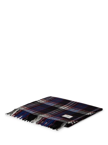Tommy Hilfiger Check Wool Scarf, Black - view 2, Black