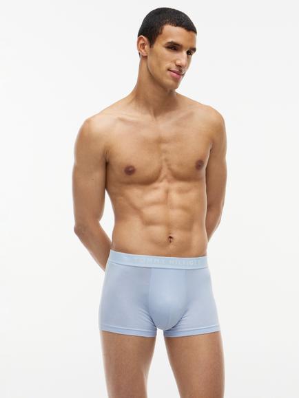 Tommy Hilfiger Stretch Cotton Essential Logo Waistband Trunks, Pack of 3, Multi - view 2, Multi