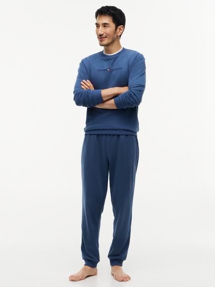 Tommy Hilfiger Original Cotton Blend Joggers, Indigo - view 2, Indigo