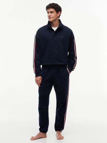 Tommy Hilfiger Global Stripe Cotton Joggers, Navy - view 2, Navy