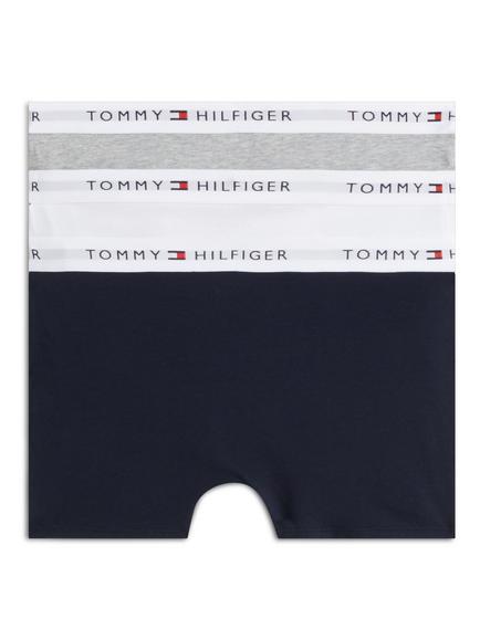 Tommy Hilfiger Kids' Cotton Trunks, Pack of 3, Multi - view 2, Multi