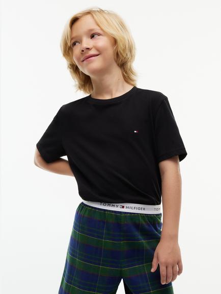Tommy Hilfiger Kids' Short Sleeve Small Logo T-Shirt, Pack of 2, Multi - view 2, Multi