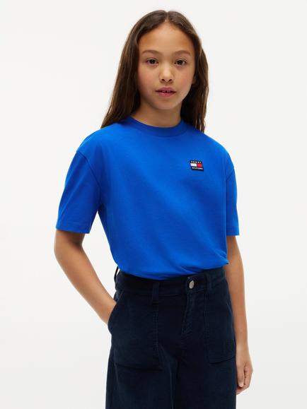 Tommy Hilfiger Kids' Flag Heritage T-Shirt, Dark Blue
