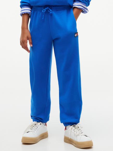 Tommy Hilfiger Kids' Heritage Drawstring Joggers, Blue, Blue