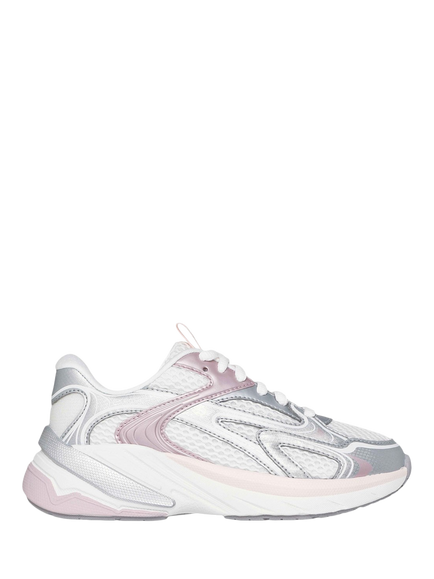 Skechers Kids' S2K Mesh Trainers, Off White, Off White