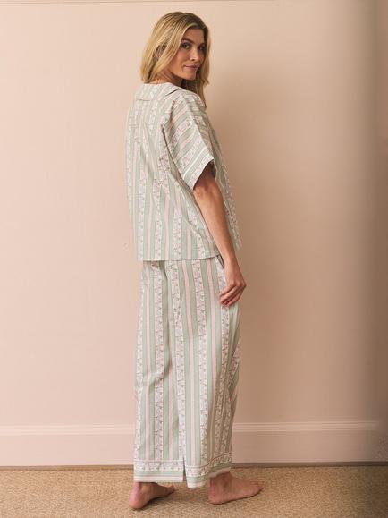 Their Nibs x French Bedroom Cotton Oversized Pyjamas, Pink - view 2, Pink