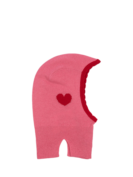 Konges Sløjd Kids' Collette Wool Balaclava, Pink, Pink