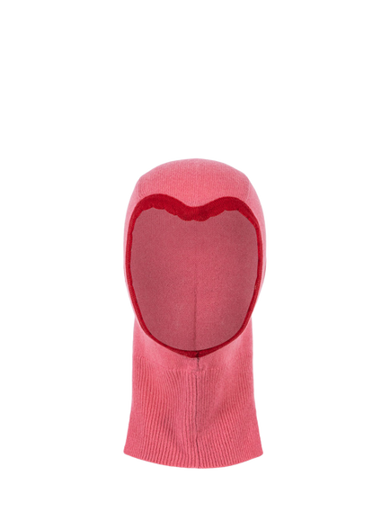 Konges Sløjd Kids' Collette Wool Balaclava, Pink - view 2, Pink