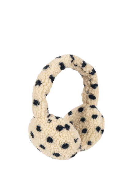 Konges Sløjd Kids' Jody Teddy Earmuffs, Dot Lumiere - view 2, Dot Lumiere