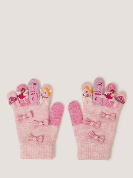 Monsoon Kids' Fairy Bow Gloves, Multi, Multi