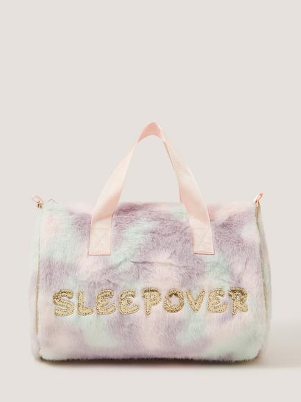 Monsoon Kids' Fluffy Sleepover Bag, Multi, Multi