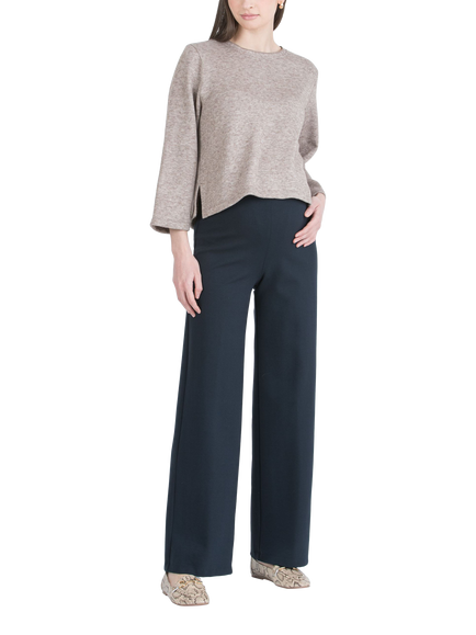 Attesa Kimberly Maternity Trousers, Blue - view 2, Blue