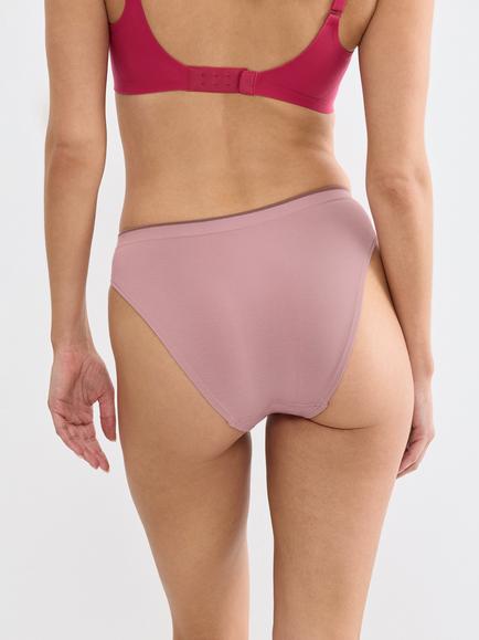 sloggi GO Sense High Leg Knickers, Pack of 2, Pink/Multi - view 2, Pink/Multi
