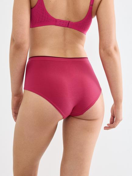 sloggi GO Sense High Waist Knickers, Pack of 2, Pink/Multi - view 2, Pink/Multi