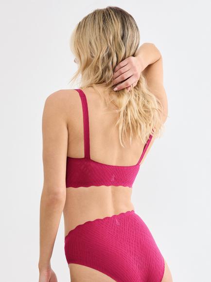 sloggi ZERO Feel Bliss Top, Berry - view 2, Berry