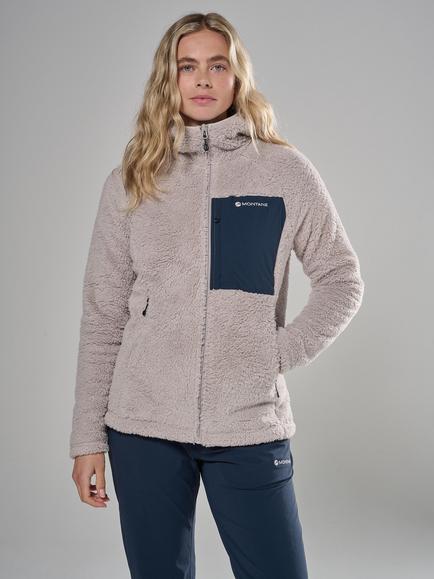 Montane Women's Caldus 2 XT Fleece Mid Layer, Oyster, Oyster