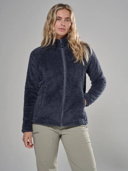 Montane Women's Caldus 2.0 Fleece Jacket, Dark Sky, Dark Sky