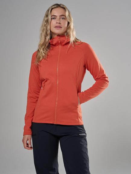 Montane Women's Protium Hoodie, Lava, Lava