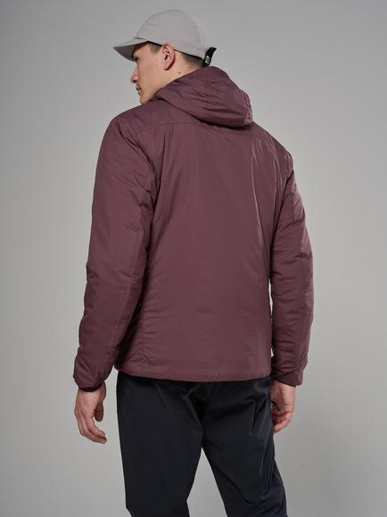 Montane Sirocco XT Hooded Insulated Jacket, Dark Garnet - view 2, Dark Garnet