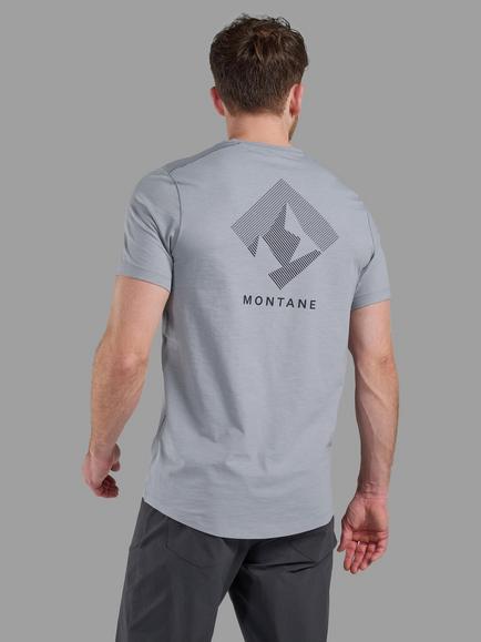 Montane Alhena T-Shirt, Pebble Blue - view 2, Pebble Blue