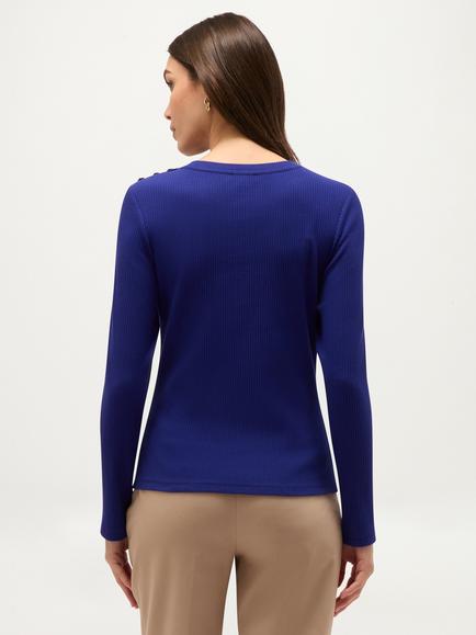 Hobbs Tamsin Top, Blue - view 2, Blue