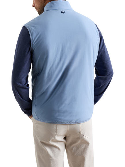 Peter Millar Golf Ridge Gilet, Lakeside - view 2, Lakeside