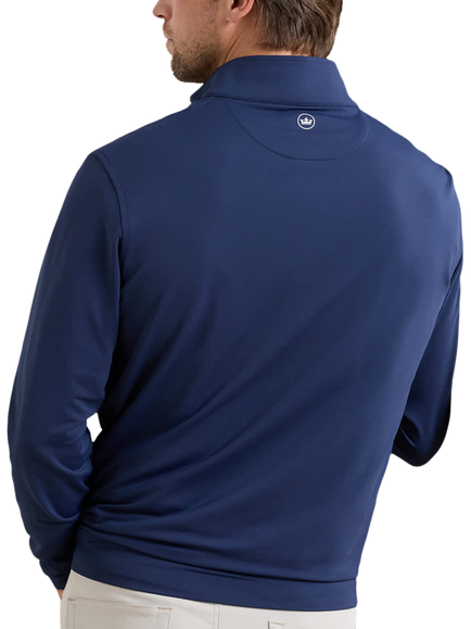 Peter Millar Golf Quarter Zip Top - view 2, Navy