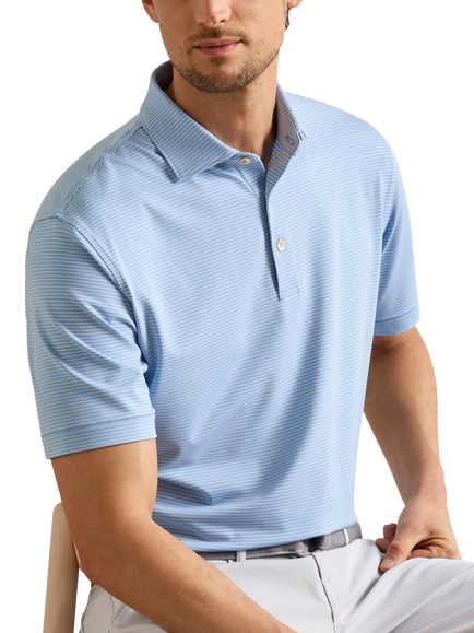 Peter Millar Golf Comfort Jersey Polo Shirt, Lakeside, Lakeside