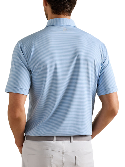 Peter Millar Golf Comfort Jersey Polo Shirt, Lakeside - view 2, Lakeside