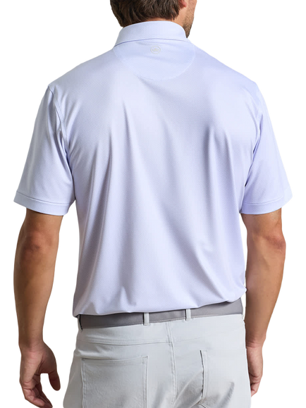Peter Millar Golf Comfort Jersey Polo Shirt, Garden Violet - view 2, Garden Violet